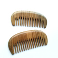 КТ бренд деревянные анти-статический зеленый сандалового дерева изготовленный на заказ Логос борода гребень 